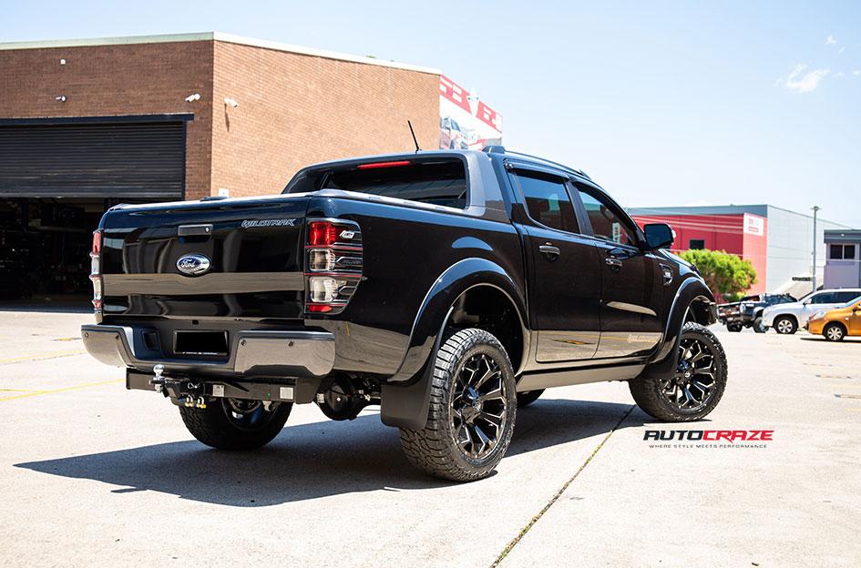 FORD RANGER ASSAULT GLOSS BLACK MILLED ACCENTS